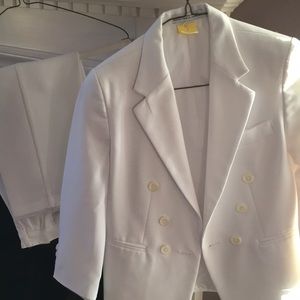 Boys White Suit